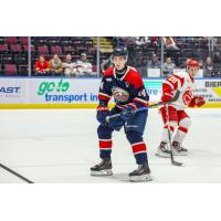 Saginaw Spirit center Egor Barabanov vs. the Soo Greyhounds