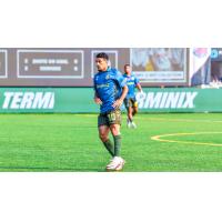 Forward Lucca Dourado with Forward Madison FC