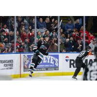 Kelowna Rockets' Hayden Paupanekis on game night