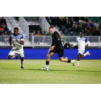 Midfielder Eliot Goldthorp with Lexington SC