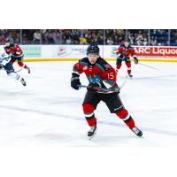 Kelowna Rockets forward Levi Benson