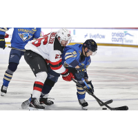 Springfield Thunderbirds battle the Utica Comets