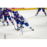 Syracuse Crunch forward Jakob Pelletier vs. the Rochester Americans