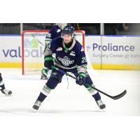 Jaxson Pawlenchuk with the Seattle Thunderbirds