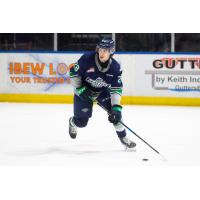Jaxson Pawlenchuk with the Seattle Thunderbirds
