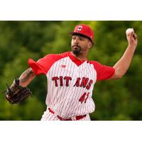 Ottawa Titans pitcher Kaleb Hill