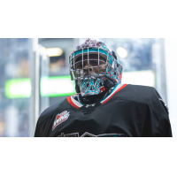 Kelowna Rockets goaltender Josh Banini