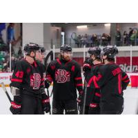 Belleville Senators huddle