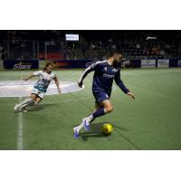 Mike Ramos of the Tacoma Stars vs. the St. Louis Ambush