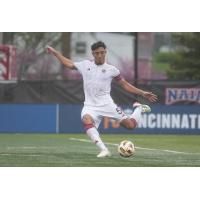 Defender Victor Souza with New England Revolution II